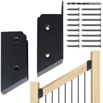 jakość  Deck Railing Bracket and Deck Baluster Attachments with Up To 200 Lbs Weight Capacity fabryka