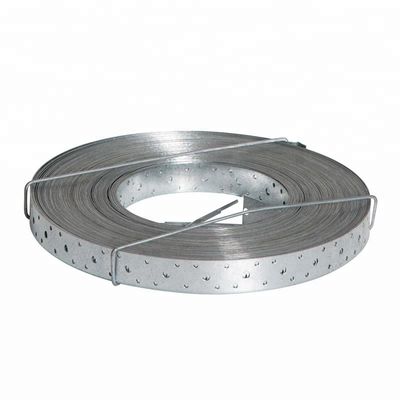 jakość  Galvanized Punched Strapping Roll – Metal Strap Tie for Wood Frame Bracing, Building Connectors & Construction Hardware fabryka