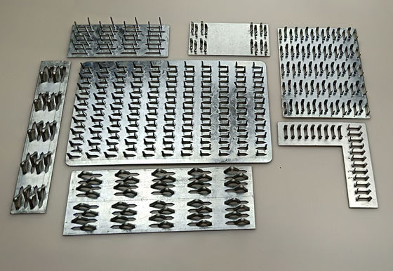 100 mm prostokątne galwanizowane ramy drewna