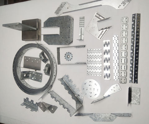 H2.5A Prawy krawat 18-miernikowy galwanizowane ciężkie pasy huraganowe i rafty Krawaty do drewna