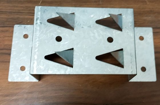 Klipsy narożne akustyczne, srebrne metalowe wsporniki montażowe do paneli akustycznych, osprzęt do montażu wygłuszenia ścian