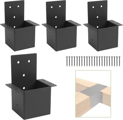 Klamy pergołowe 4x4 Klamy pergołowe zestaw gazebowy Klamy ścienne Klamy do montażu na ścianie Klamy do drewna