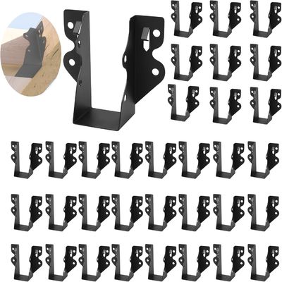 2x4 Wiązańki z drzewami huraganowe Wiązańki do rafterów Wiązańki z klamrami Czarne powłoki powłoki