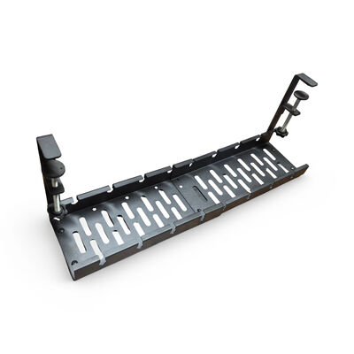 Bez wiercenia pod biurkiem przedłużany organizer kabli biurkowych z zaciskiem do domowego biura